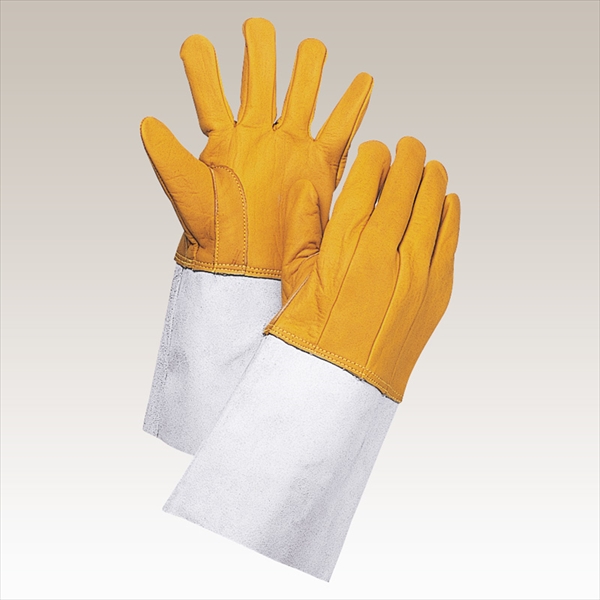 大中産業溶接用手袋牛コンピ５本指 10双品番：YG-5サイズ：フリー（Ｌ） 溶接用皮手袋 Welmart