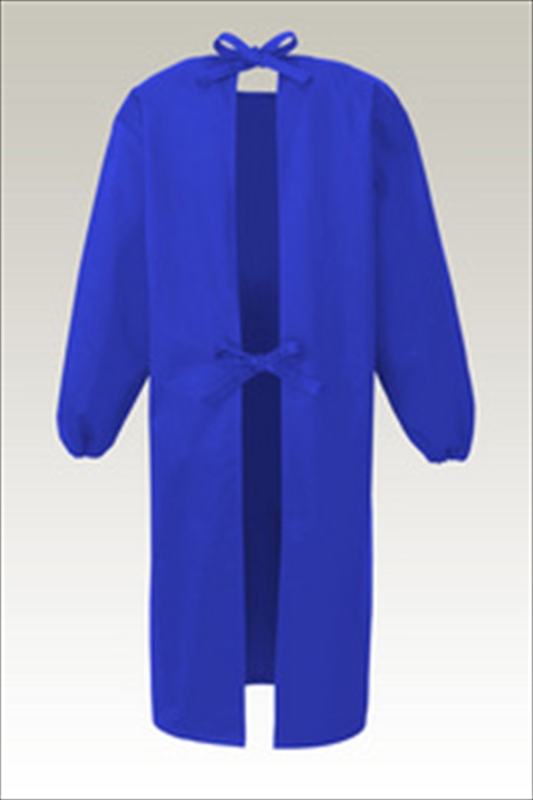 大中産業袖付きエプロン Ｌサイズ品番：FAP501ブルー・FGAP-504グレー